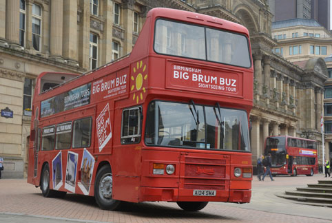 birmingham bus big brum buz victoria square bromford bridge service